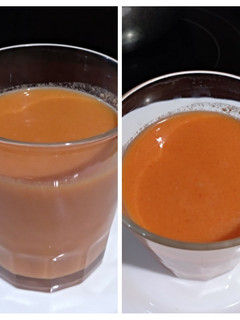 Una foto de Gazpacho casero