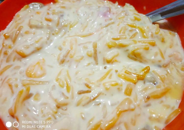 Handmade seviyan kheer