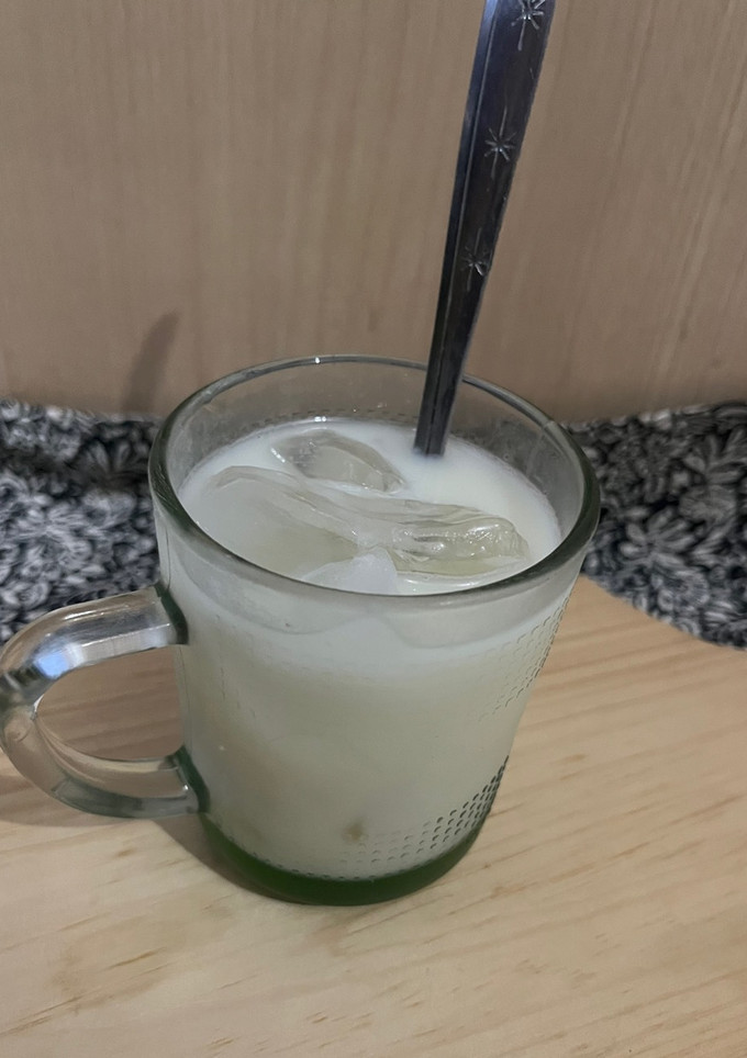 Foto resep Es Susu Kedelai Leci