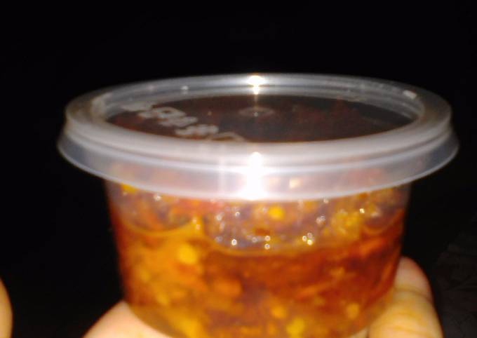 Sambel bawang ala bu Rudy (20rawit +20 bawang)