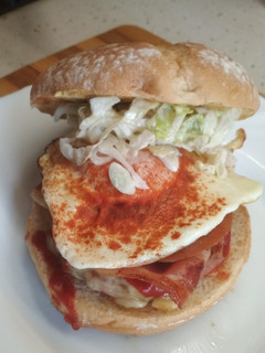 Una foto de Hamburguesa de Ternera