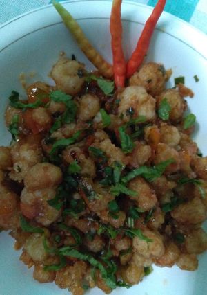 Foto resep Udang Goreng Tepung Saos Mentega
