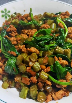 泰式四季豆打拋豬 的食譜成品照片