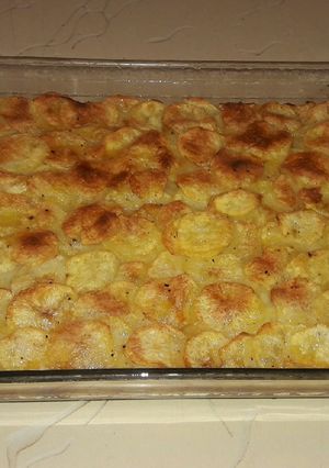 A picture of Scalloped Potato Pie.