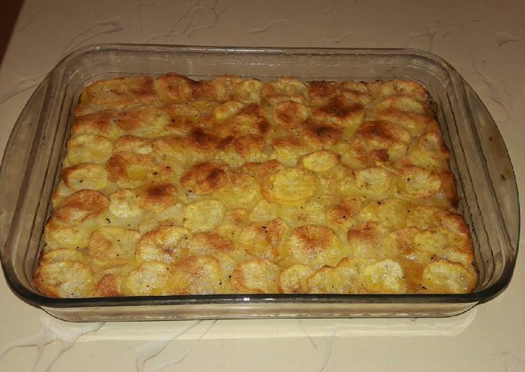 Get Healthy with Scalloped Potato Pie