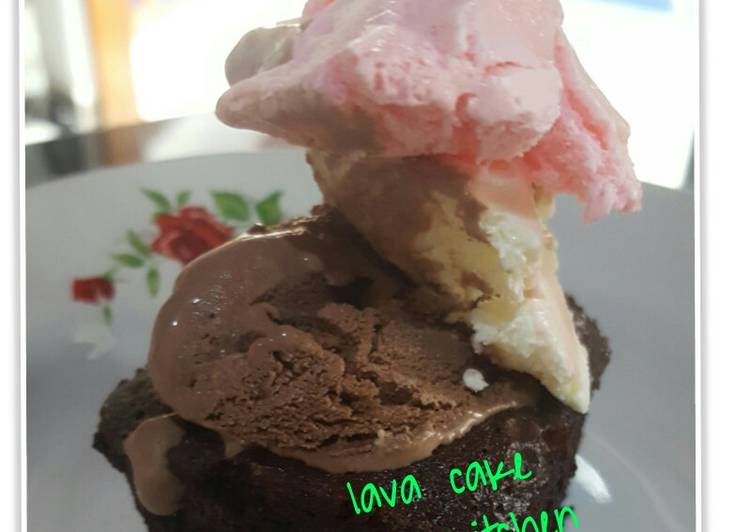 makanan Lava cake yang Bikin Ngiler