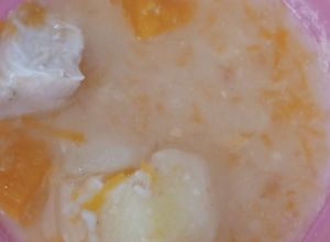Una foto de Sopa de avena para bebes después de los 7meses