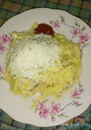 Foto resep Fetusili carbonara