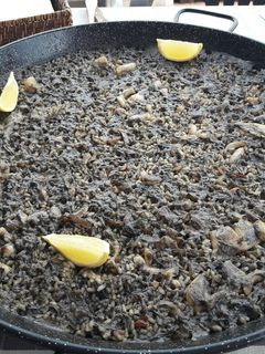 Una foto de Arroz negro