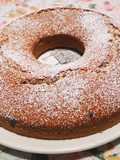 Torta di zucca e gocce di cioccolato fondente