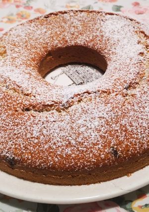 Foto di Torta di zucca e gocce di cioccolato fondente