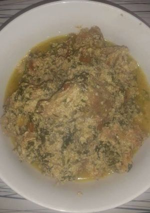 A picture of Egusi Soup.