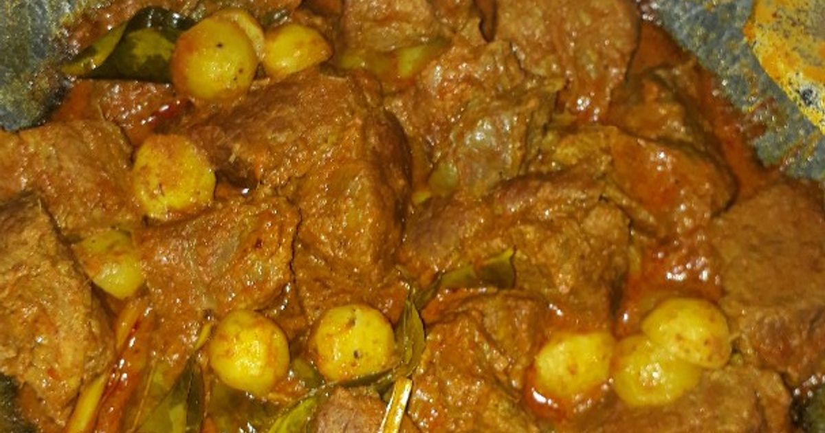 Baby Rendang Resep Rendang Baby Potato oleh mellyza soegiyanti - Cookpad
