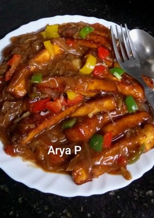 पनीर चिली रेसिपी मुख्य फोटो