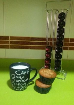 Foto principal de Magdalenas de platano con thermomix