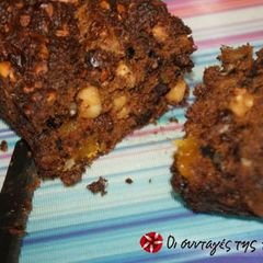 A picture of Cake with dried fruits and oats.