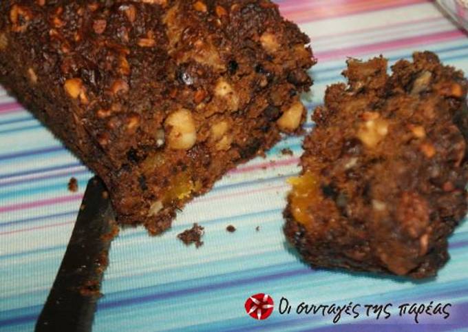 Recipe of Super Quick Homemade Cake with dried fruits and oats