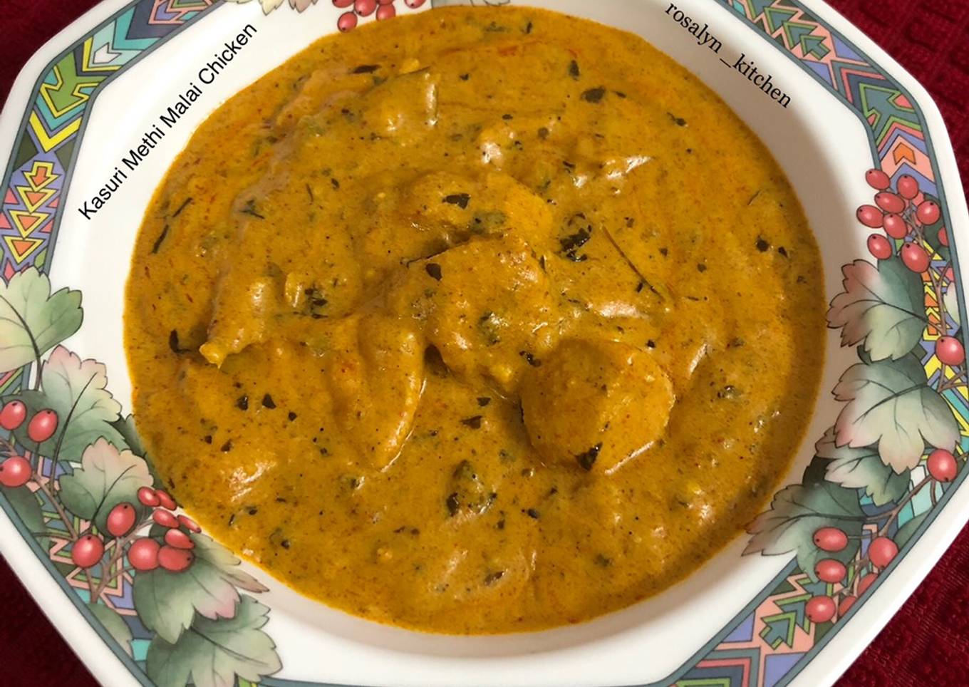 Kasuri Methi Malai Chicken