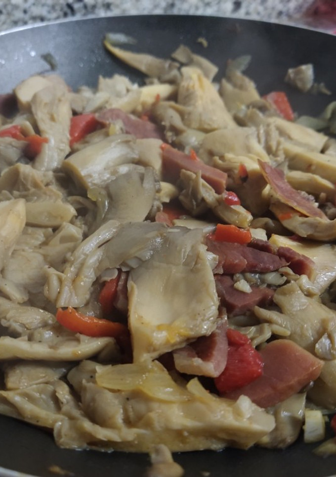Una foto de 🍄 Setas en salsa