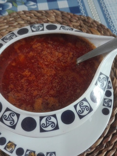 Una foto de Salsa de la abuela María