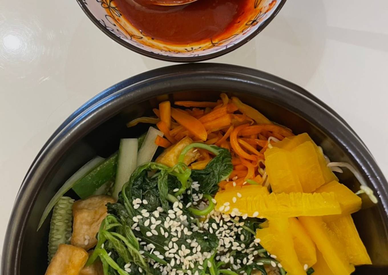 Vegan Bimbimbap ������������ (healthy version)