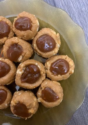 صورة لوصفة حلى بسكوت بصوص الكراميل