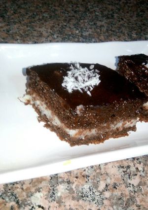 صورة لوصفة كيكة باونتي محشيه