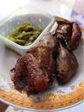 Bebek Ungkep Sambel Lombok Ijo