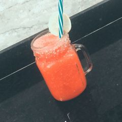 Watermelon slush A picture of Watermelon slush.