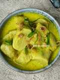 Celimpungan (Pempek Kuah Santan Gurih)