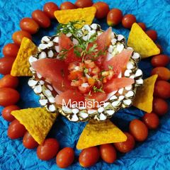 A picture of Watermelon Salsa.