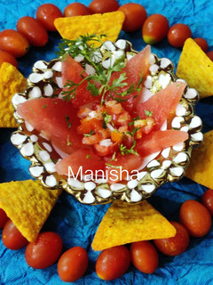 A picture of Watermelon Salsa.