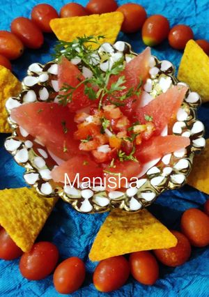 A picture of Watermelon Salsa.