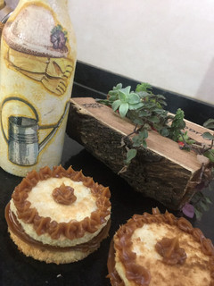 Una foto de Alfajores de coco