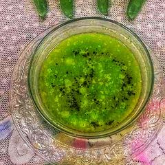 A picture of Peas soup.