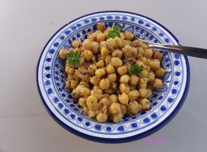 Une photo de Salade de Pois Chiches Au Cumin