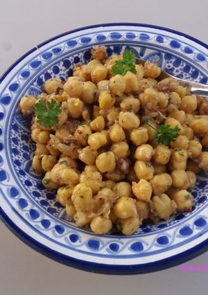 Une photo de Salade de Pois Chiches Au Cumin