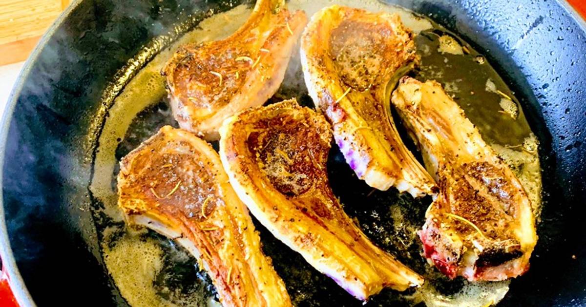 Pan Seared Lamb Chops Recipe by Khets - Cookpad