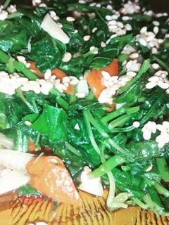 Foto resep Sigeumchi Namul (Salad Bayam Korea Ala Risha)