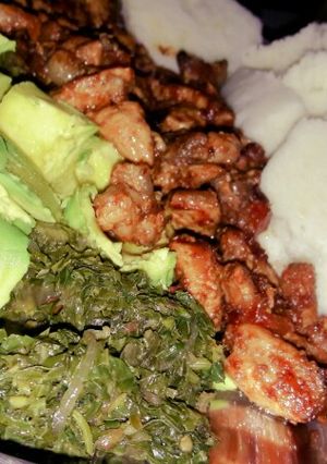 A picture of Dry Fry pork.