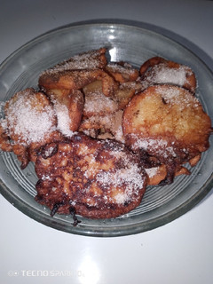 Una foto de Buñuelos de plátano