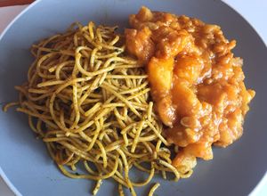 Una foto de Carapulcra Con Sopa Seca