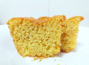 Foto de Bolo de fubá com leite de coco