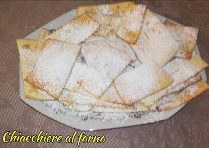 Chiacchiere al forno