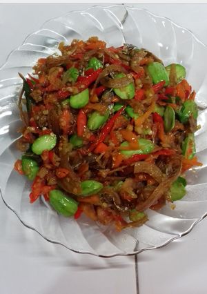 Foto resep Sambal goreng ikan asin