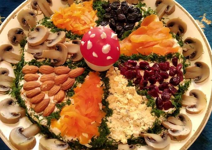 Грибной салат