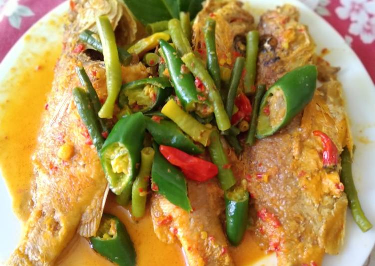 Cara mengolah Masak ikan kuah kuning ala wiens kitchen, Anti Gagal