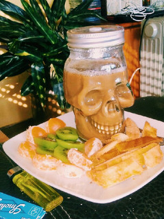 Una foto de Desayuno rápido light ☕💀