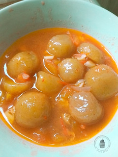 Foto resep Boci Kumat (Baso Aci Kuah Tomat)