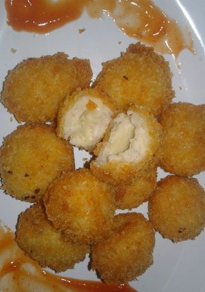 Foto resep Chicken balls mozzarella ala buda fumiko